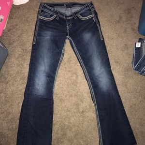 Silver jeans